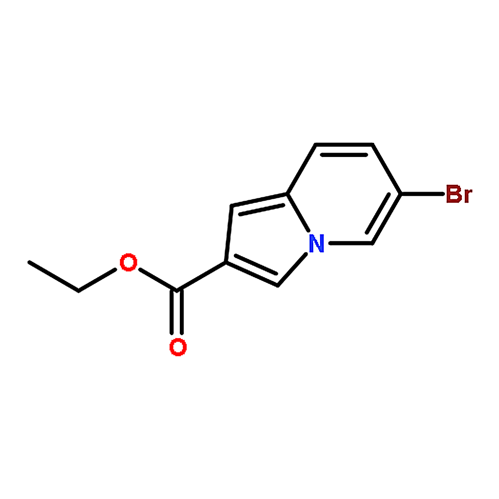 RHAWN Ethyl 6-bromoindolizine-2-carboxylate