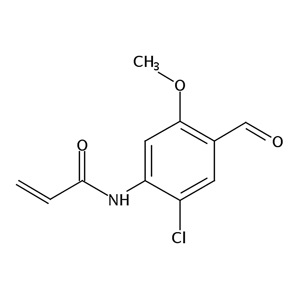 RHAWN N-(2-Chloro-4-formyl-5-methoxyphenyl)acrylamide