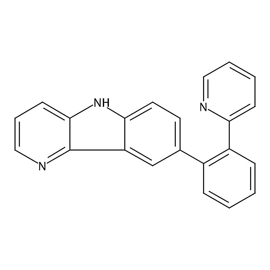 RHAWN 8-[2-(2-Pyridyl)phenyl]-5H-pyrido[3，2-b]indole