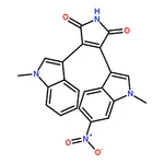RHAWN 3-(1-Methyl-1H-indol-3-yl)-4-(1-methyl-6-nitro-1H-indol-3-yl)-1H-pyrrole-2,5-dione