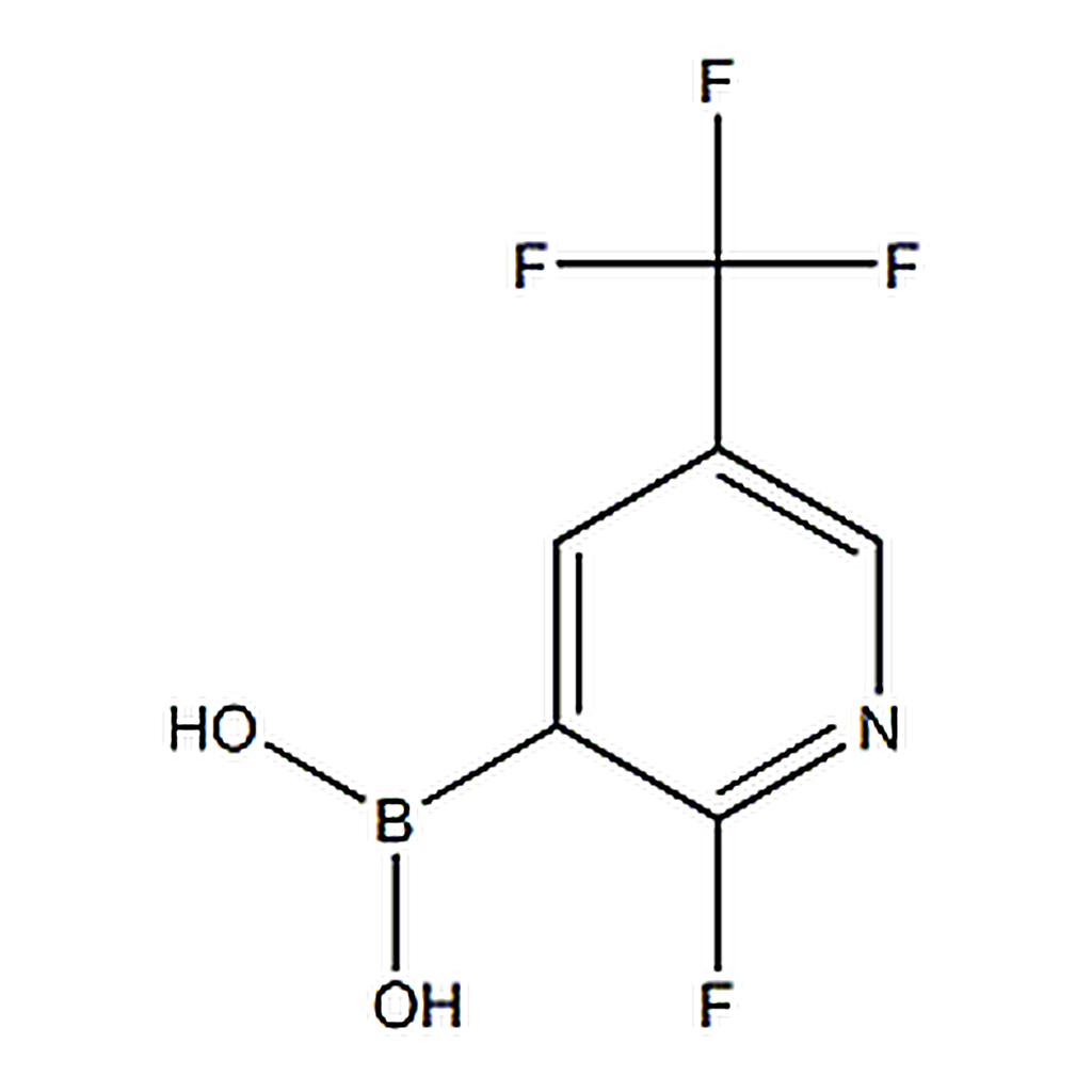 RHAWN (2-Fluoro-5-(trifluoromethyl)pyridin-3-yl)boronic acid