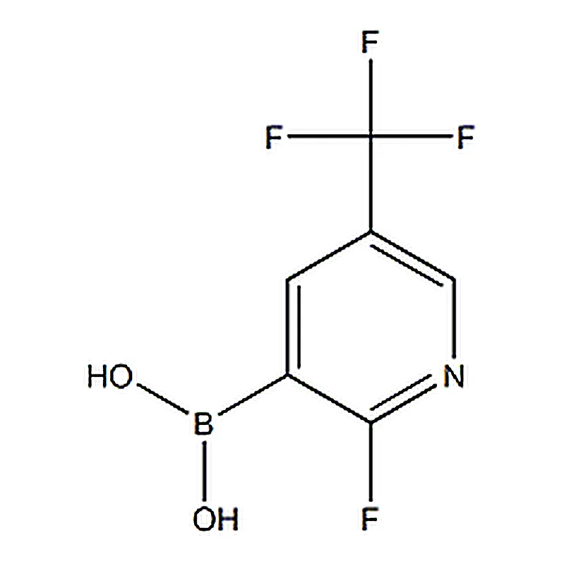 RHAWN (2-Fluoro-5-(trifluoromethyl)pyridin-3-yl)boronic acid