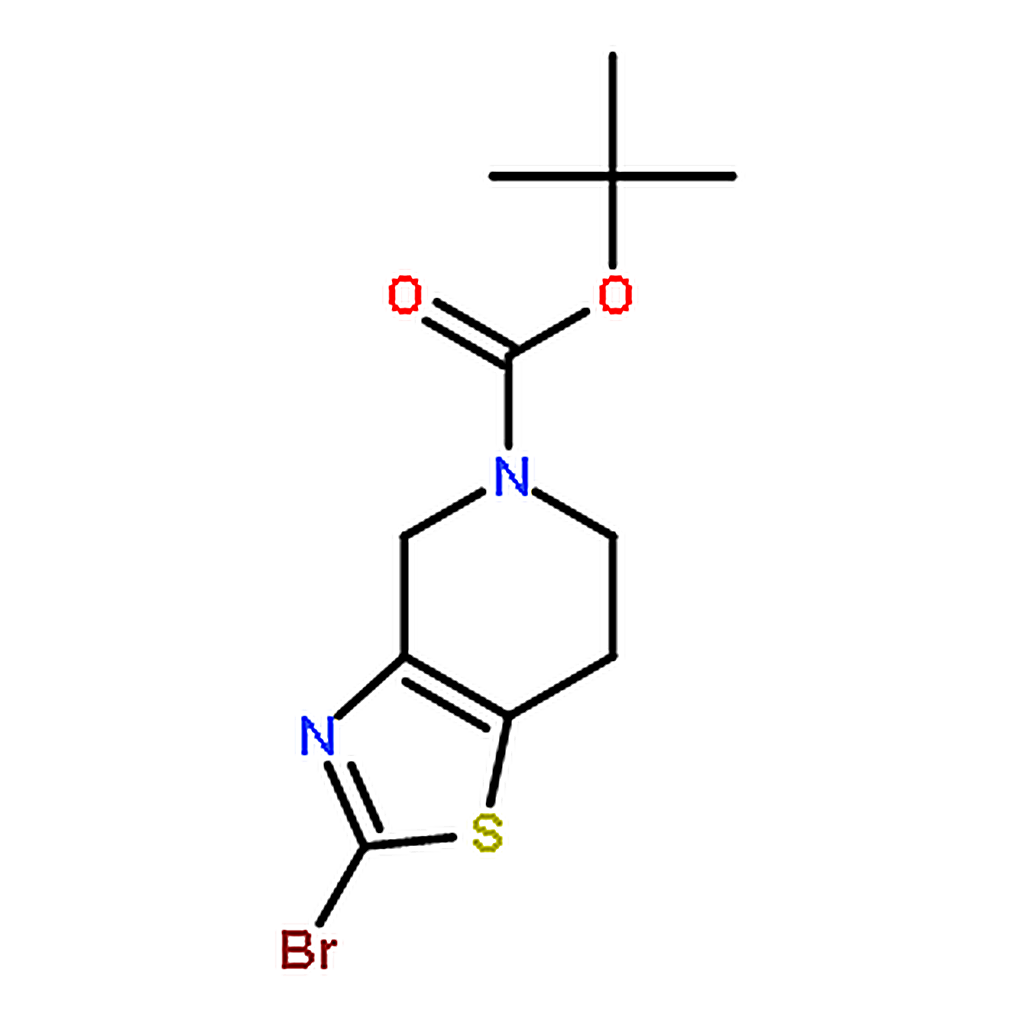 RHAWN tert-Butyl 2-bromo-6，7-dihydrothiazolo[4，5-c]pyridine-5(4H)-carboxylate