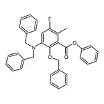 RHAWN Phenyl 2-(benzyloxy)-3-(dibenzylamino)-5-fluoro-6-methylbenzoate