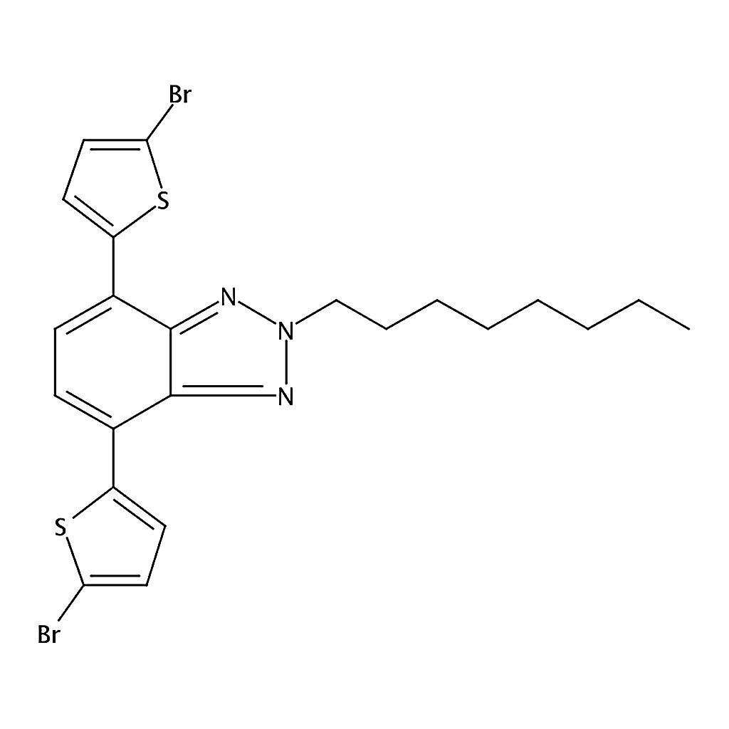 RHAWN 4,7-Bis(5-bromo-2-thienyl)-2-<i>n</i>-octyl-2<i>H</i>-benzotriazole