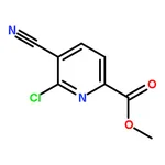 RHAWN Methyl 6-chloro-5-cyanopicolinate