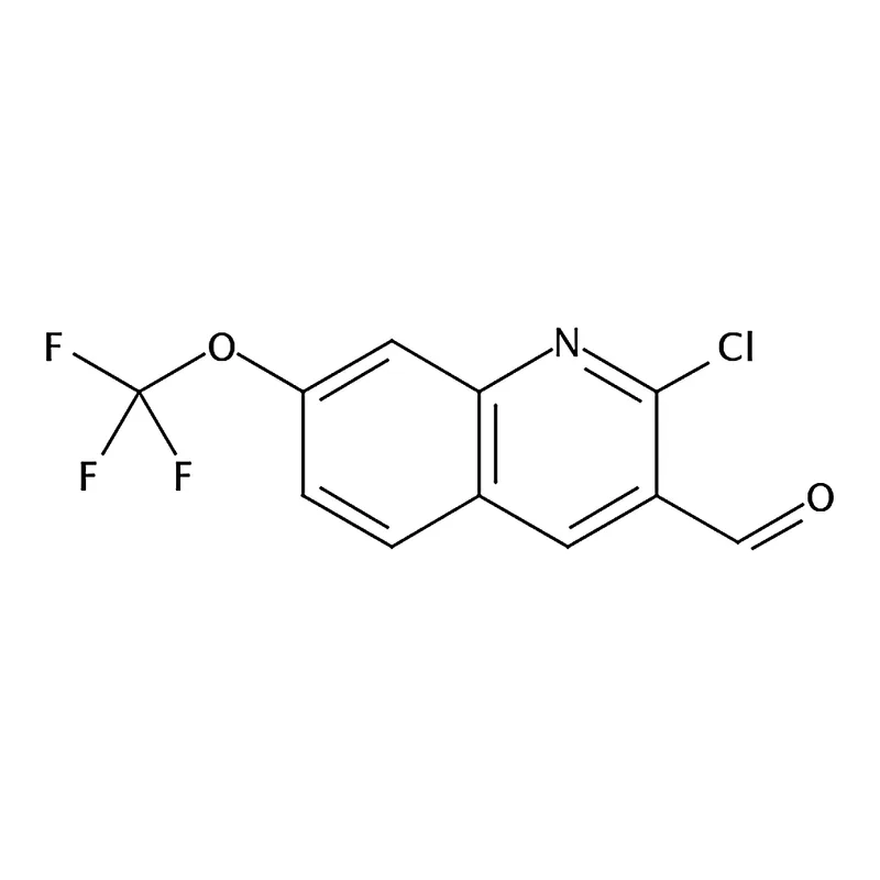 RHAWN 2-Chloro-7-(trifluoromethoxy)quinoline-3-carbaldehyde