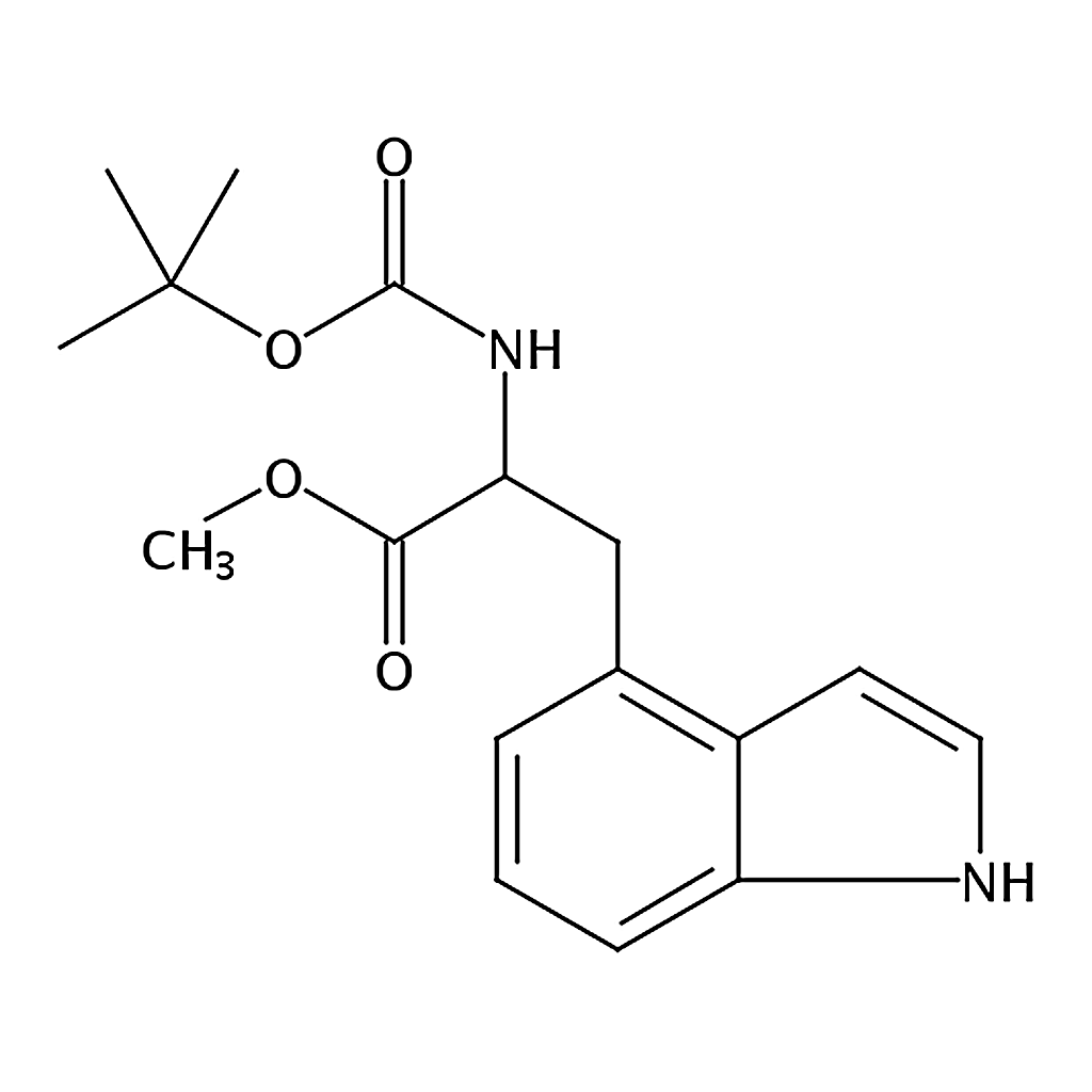 RHAWN Methyl 2-((tert-butoxycarbonyl)amino)-3-(1H-indol-4-yl)propanoate