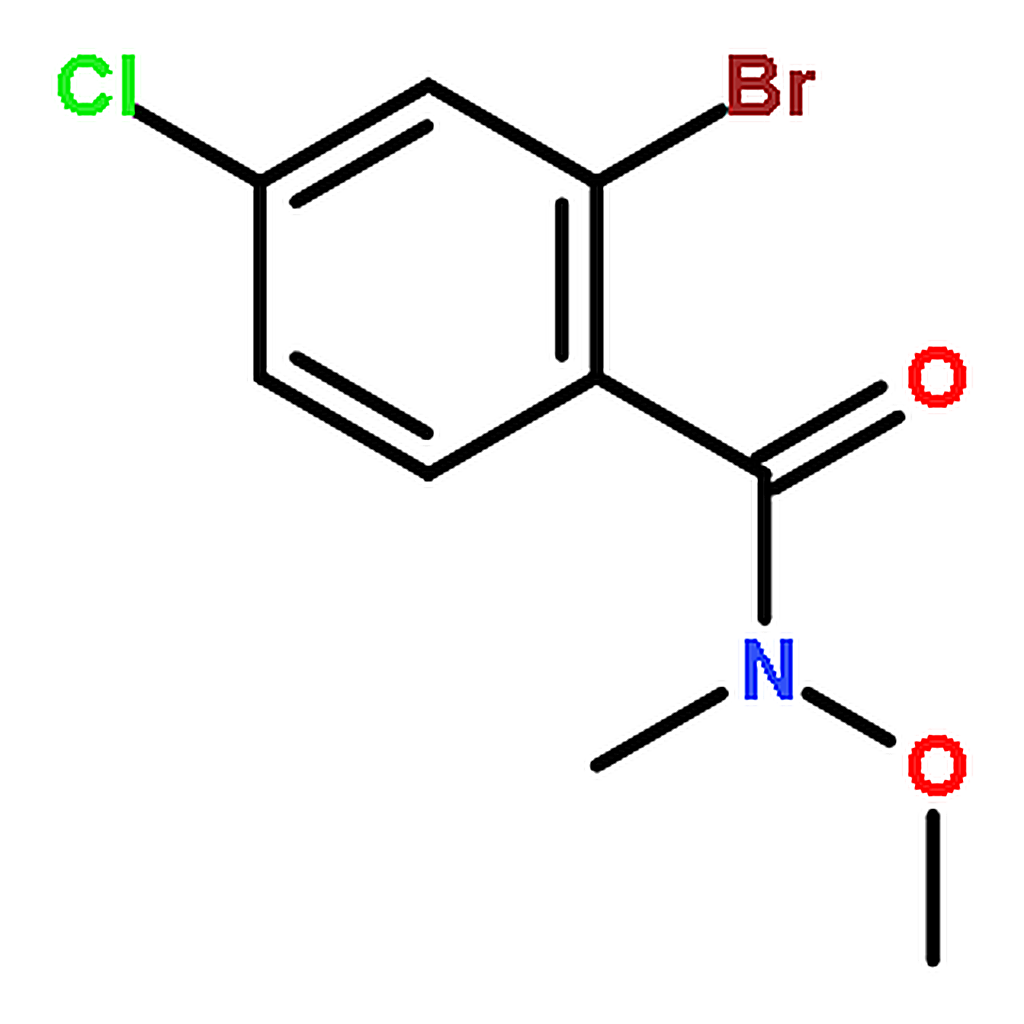 RHAWN 2-Bromo-4-chloro-N-methoxy-N-methylbenzamide