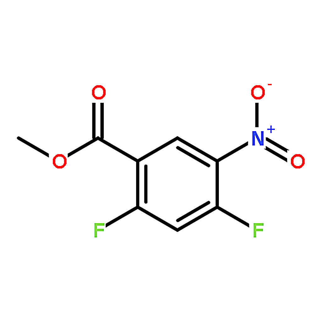 RHAWN 2,4-Dfluoro-5-nitrobenzoicacidmethylester