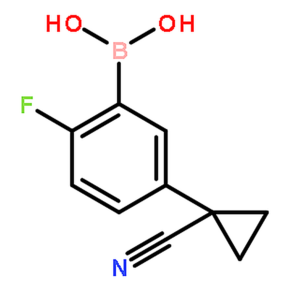 RHAWN (5-(1-Cyanocyclopropyl)-2-fluorophenyl)boronic acid