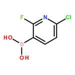 RHAWN (6-Chloro-2-fluoropyridin-3-yl)boronic acid
