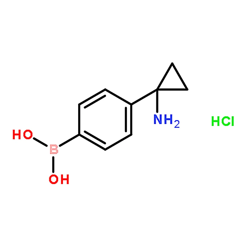 RHAWN (4-(1-Aminocyclopropyl)phenyl)boronic acid hydrochloride