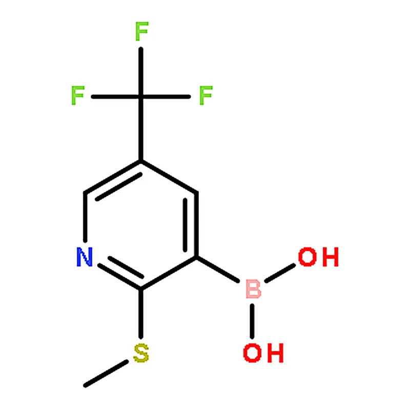 RHAWN 2-Methylthio-5-trifluoromethylpyridine-3-boronic acid