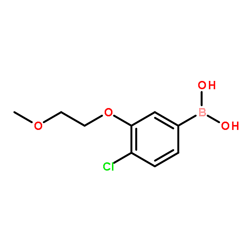 RHAWN (4-Chloro-3-(2-methoxyethoxy)phenyl)boronic acid