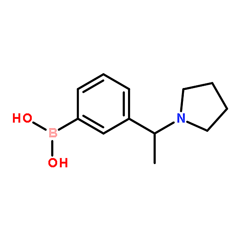 RHAWN (3-(1-(Pyrrolidin-1-yl)ethyl)phenyl)boronic acid