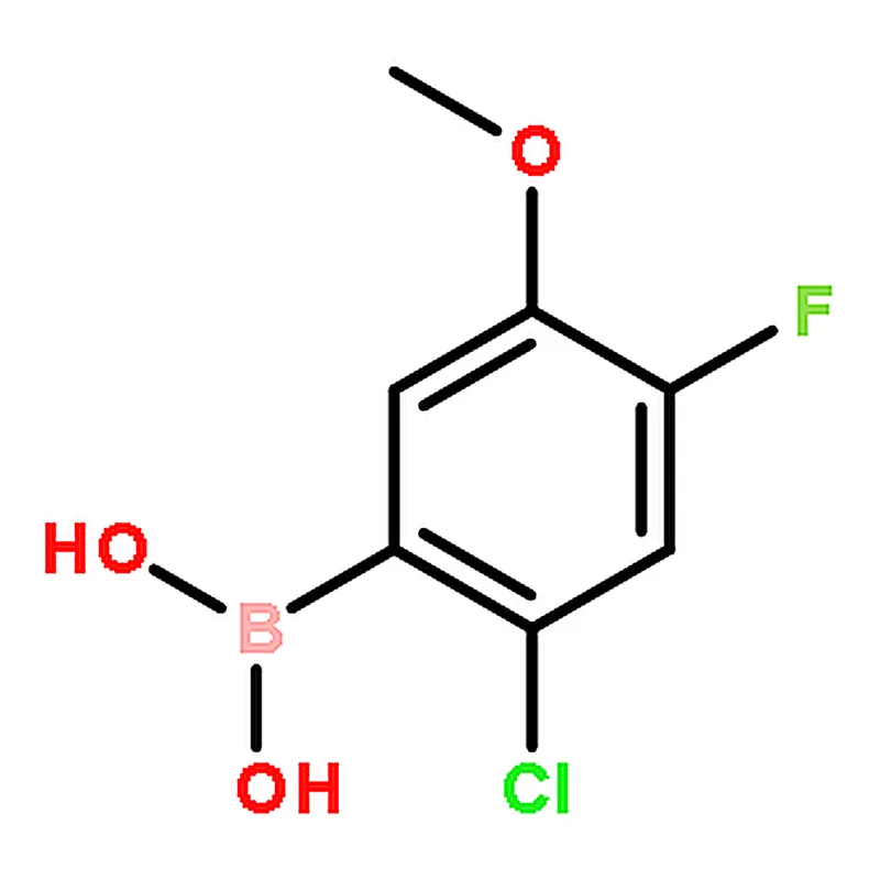 RHAWN (2-Chloro-4-fluoro-5-methoxyphenyl)boronic acid