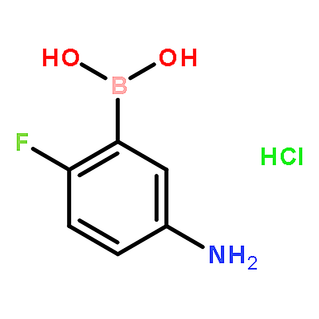 RHAWN (5-Amino-2-fluorophenyl)boronic acid hydrochloride