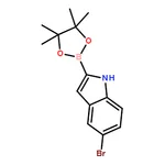 RHAWN 5-Bromo-2-(4,4,5,5-tetramethyl-1,3,2-dioxaborolan-2-yl)-1H-indole