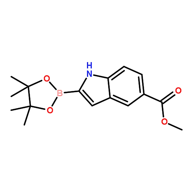 RHAWN Methyl 2-(4,4,5,5-tetramethyl-1,3,2-dioxaborolan-2-yl)-1H-indole-5-carboxylate