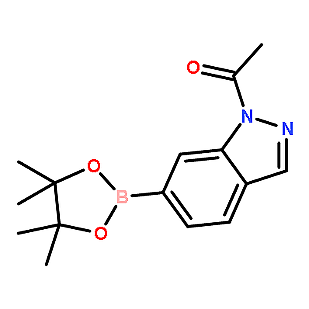 RHAWN 1-(6-(4,4,5,5-Tetramethyl-1,3,2-dioxaborolan-2-yl)-1H-indazol-1-yl)ethanone