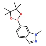 RHAWN 1-Methyl-6-(4,4,5,5-tetramethyl-1,3,2-dioxaborolan-2-yl)-1H-indazole