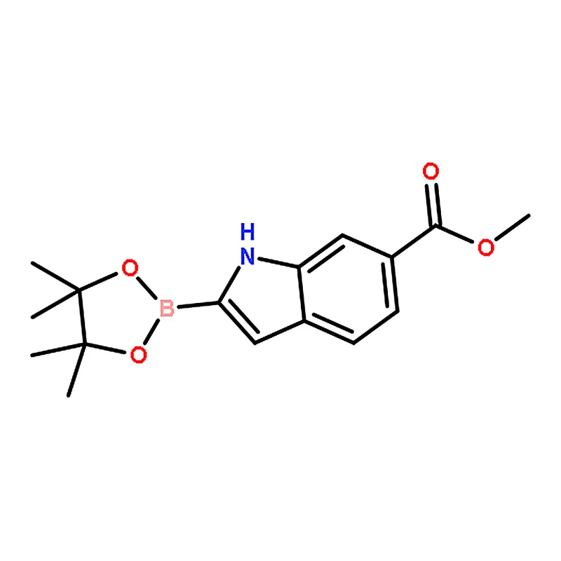 RHAWN Methyl 2-(4,4,5,5-tetramethyl-1,3,2-dioxaborolan-2-yl)-1H-indole-6-carboxylate