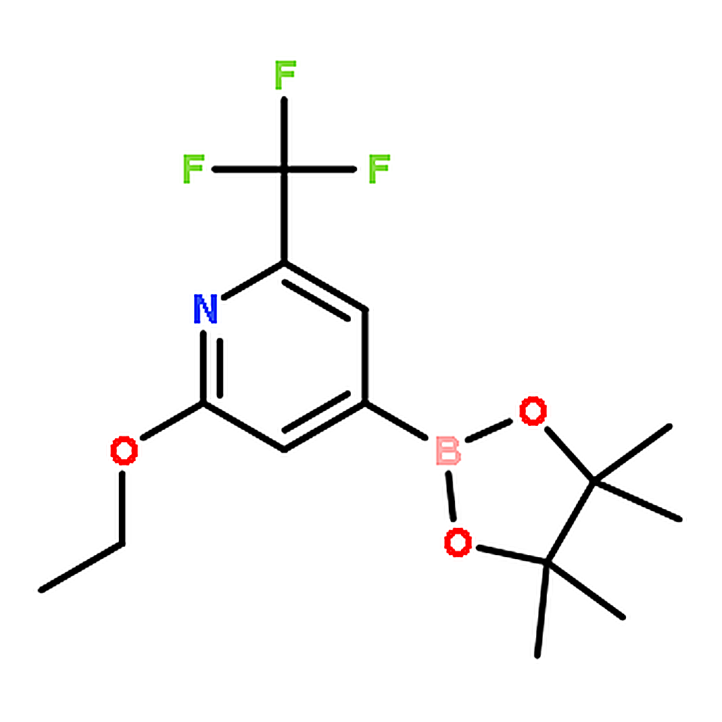RHAWN Pinacol 2-ethoxy-6-trifluoromethylpyridine-4-borate