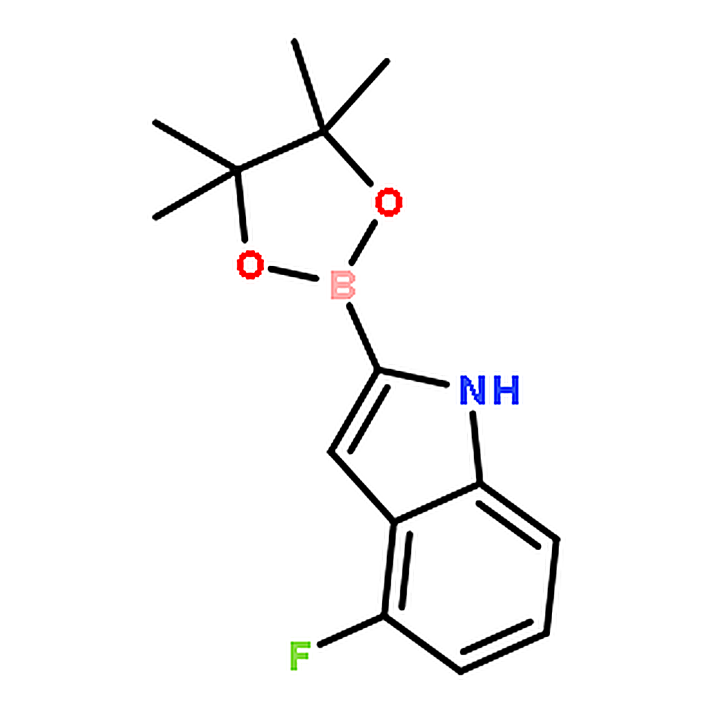 RHAWN 4-Fluoro-2-(4,4,5,5-tetramethyl-1,3,2-dioxaborolan-2-yl)-1H-indole