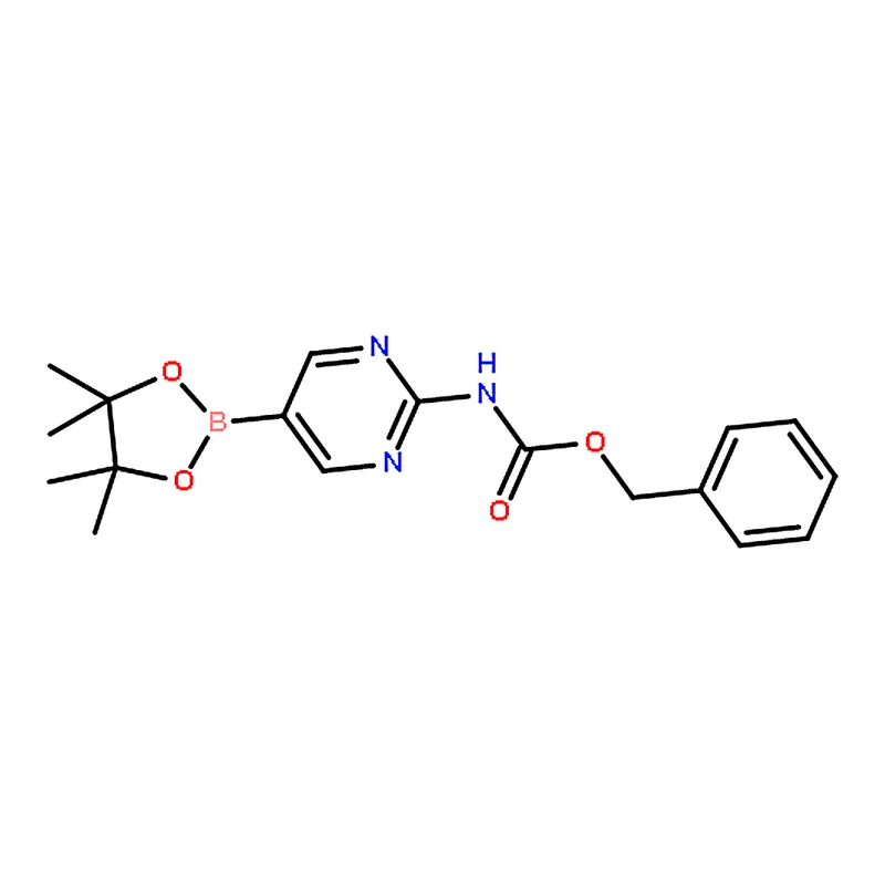 RHAWN Benzyl(5-(4,4,5,5-tetramethyl-1,3,2-dioxaborolan-2-yl)pyrimidin-2-yl)carbamate