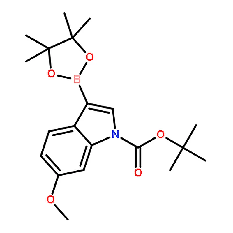 RHAWN tert-Butyl 6-methoxy-3-(4,4,5,5-tetramethyl-1,3,2-dioxaborolan-2-yl)-1H-indole-1-carboxylate