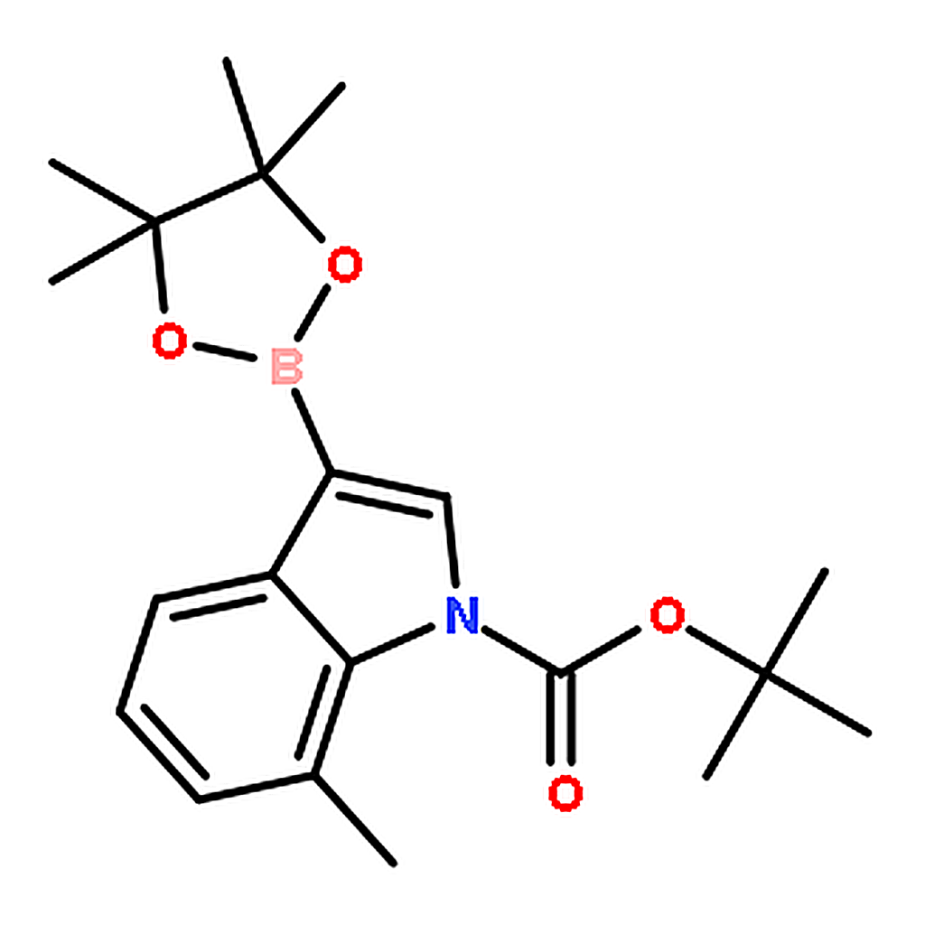 RHAWN 1-Boc-7-methylindole-3-boronic acid pinacol ester
