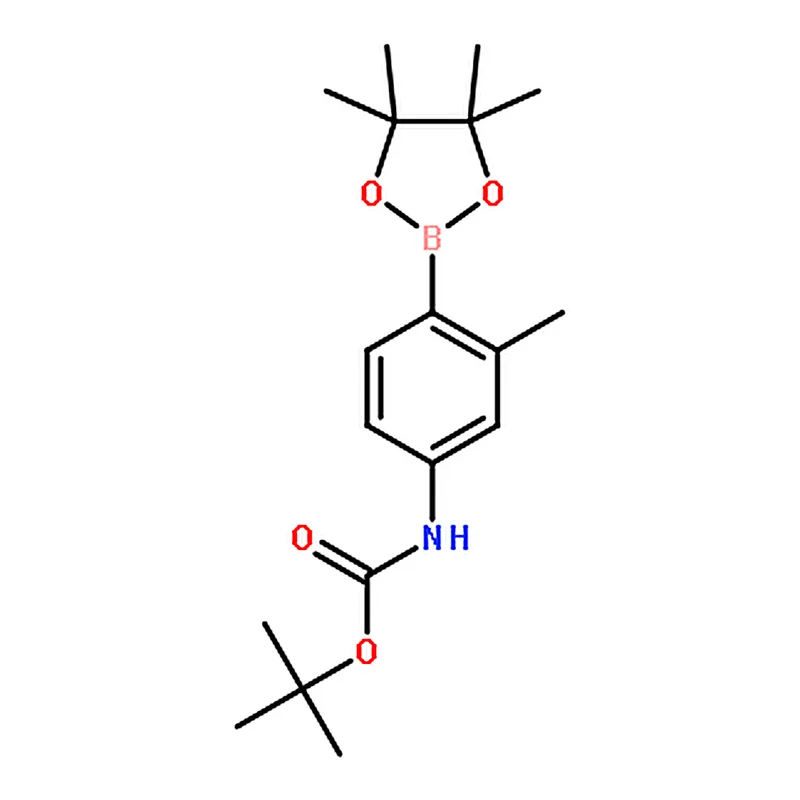 RHAWN tert-Butyl (3-methyl-4-(4,4,5,5-tetramethyl-1,3,2-dioxaborolan-2-yl)phenyl)carbamate