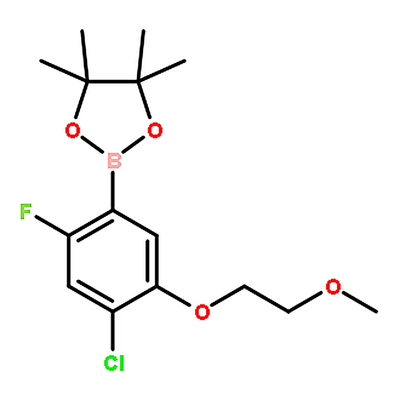 RHAWN 2-(4-Chloro-2-fluoro-5-(2-methoxyethoxy)phenyl)-4,4,5,5-tetramethyl-1,3,2-dioxaborolane