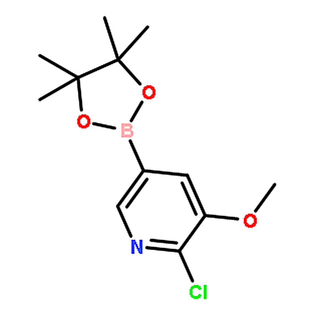 RHAWN Pinacol 2-chloro-3-methoxypyridine-5-borate
