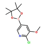 RHAWN Pinacol 2-chloro-3-methoxypyridine-5-borate