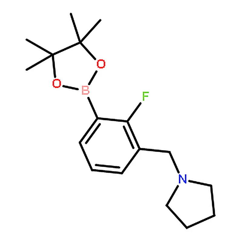 RHAWN 1-(2-Fluoro-3-(4,4,5,5-tetramethyl-1,3,2-dioxaborolan-2-yl)benzyl)pyrrolidine