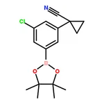 RHAWN 1-(3-Chloro-5-(4,4,5,5-tetramethyl-1,3,2-dioxaborolan-2-yl)phenyl)cyclopropanecarbonitrile