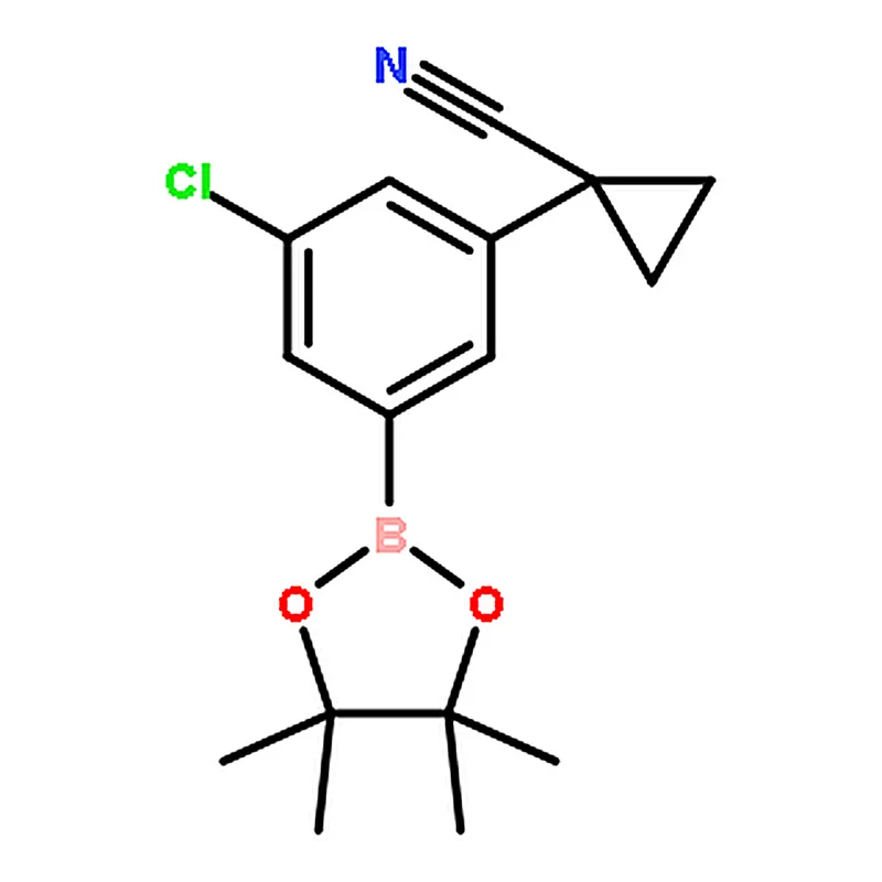 RHAWN 1-(3-Chloro-5-(4,4,5,5-tetramethyl-1,3,2-dioxaborolan-2-yl)phenyl)cyclopropanecarbonitrile