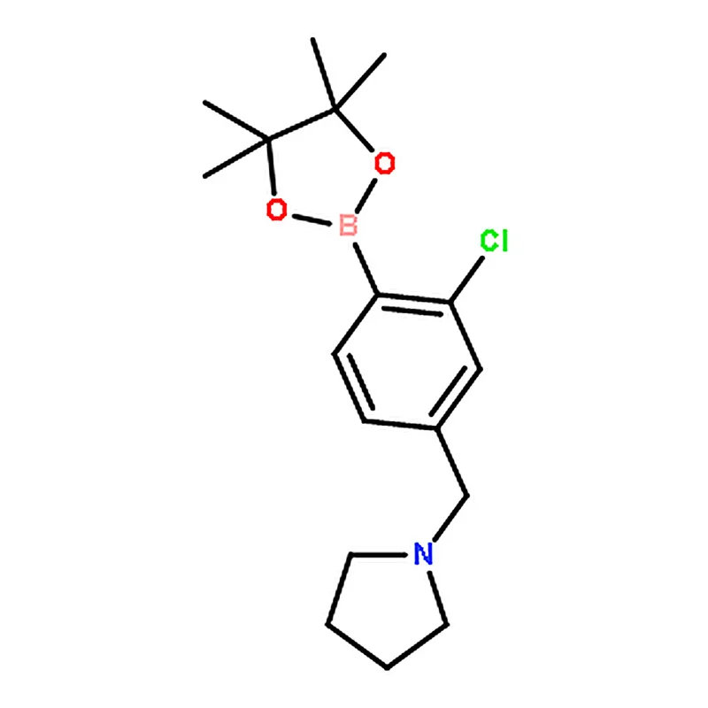 RHAWN 1-(3-Chloro-4-(4,4,5,5-tetramethyl-1,3,2-dioxaborolan-2-yl)benzyl)pyrrolidine