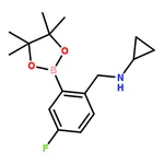 RHAWN N-(4-Fluoro-2-(4,4,5,5-tetramethyl-1,3,2-dioxaborolan-2-yl)benzyl)cyclopropanamine