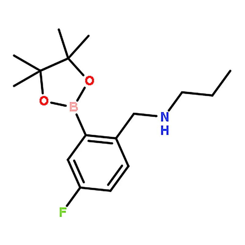 RHAWN N-(4-Fluoro-2-(4,4,5,5-tetramethyl-1,3,2-dioxaborolan-2-yl)benzyl)propan-1-amine