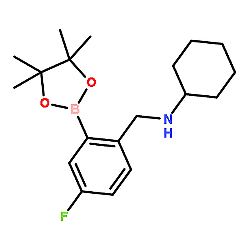 RHAWN N-(4-Fluoro-2-(4,4,5,5-tetramethyl-1,3,2-dioxaborolan-2-yl)benzyl)cyclohexanamine