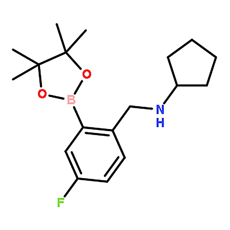 RHAWN N-(4-Fluoro-2-(4,4,5,5-tetramethyl-1,3,2-dioxaborolan-2-yl)benzyl)cyclopentanamine