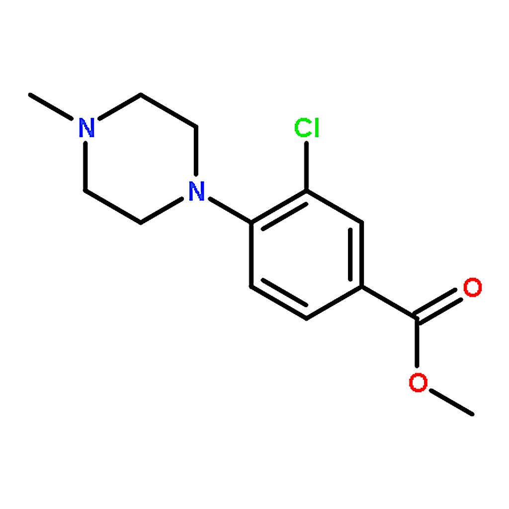 RHAWN Methyl 3-Chloro-4-(4-Methylpiperazino)Benzoate