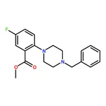 RHAWN Methyl 2-(4-Benzylpiperazino)-5-fluorobenzoate