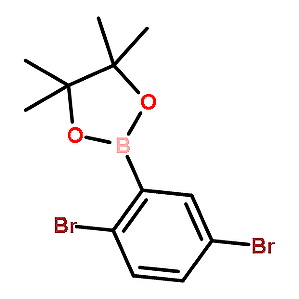 RHAWN 2-(2，5-Dibromophenyl)-4，4，5，5-tetramethyl-1，3，2-dioxaborolane