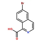 RHAWN 6-Bromoisoquinoline-1-carboxylic acid