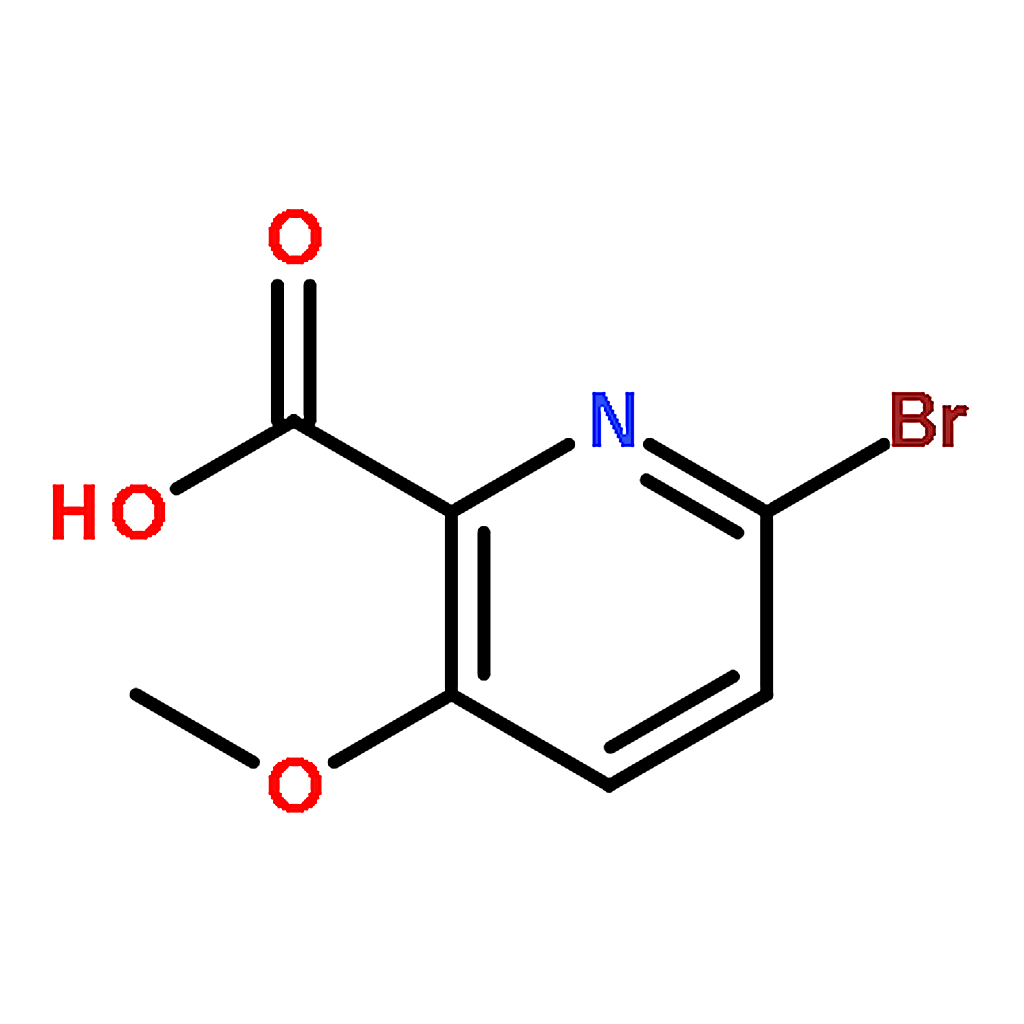 RHAWN 6-Bromo-3-methoxypicolinic acid