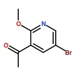 RHAWN 1-(5-Bromo-2-methoxypyridin-3-yl)ethanone